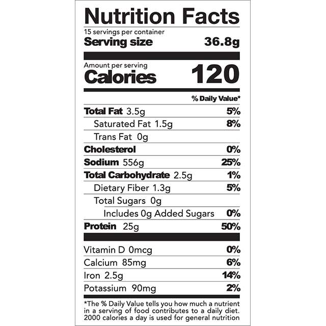 Vida Pure - Chocolate Creme nutrition facts